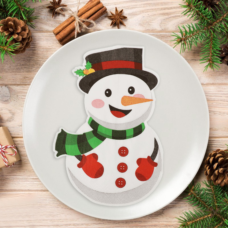 Home Decor Scrap - 20 adet/torba Noel Tek Kullanımlık Kağıt