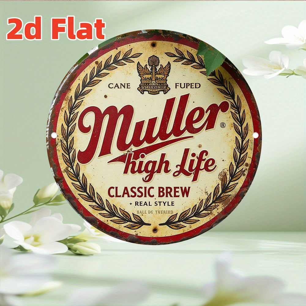 Home Decor Logo - 2D Düz - Vintage 'Muller High