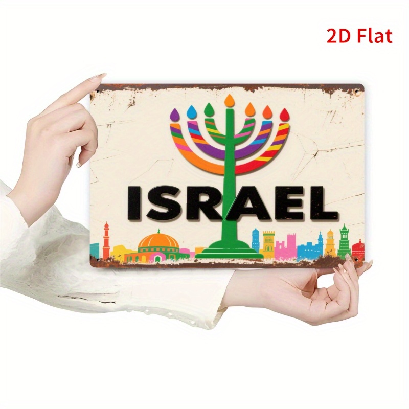 Home Decor In - CIFBUY Vintage Alüminyum Duvar Sanatı Rustik