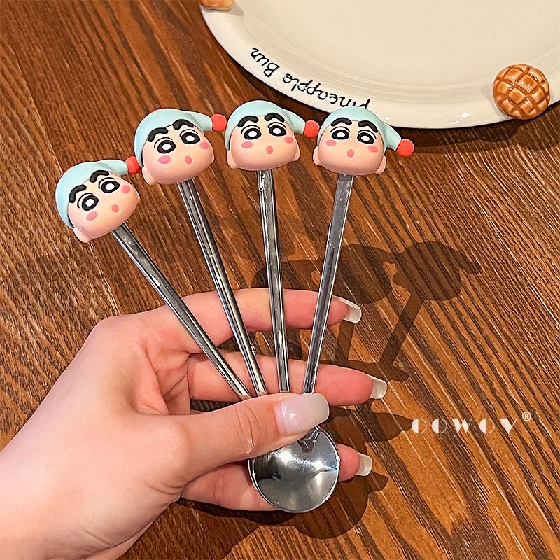 Home Decor Kolkata - Crayon Shin-chan 304 Paslanmaz Çelik Kaşık