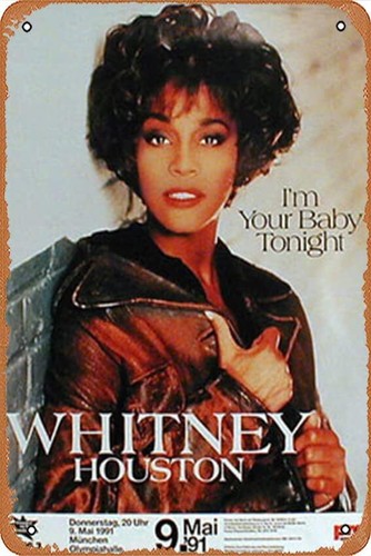 Home Decor Houston - w1, Houston, Whitney konser posteri Retro