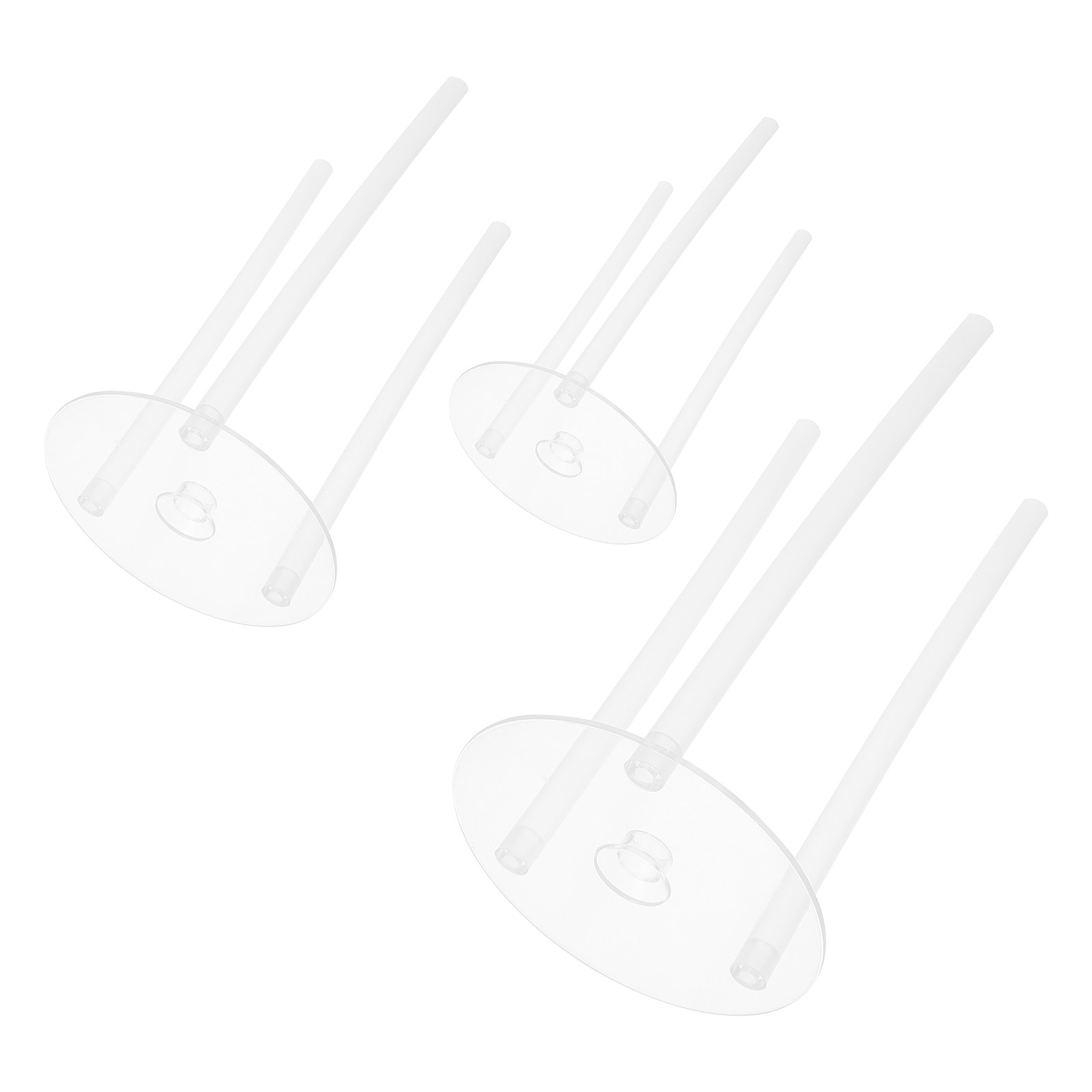 Home Decor Shop - 3'lü Set Zarif Pasta Rafları Basit