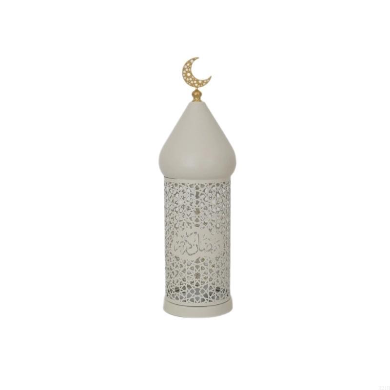 Home Decor Ramadan - Dekoratif Mumluk Ramazan Dekorasyon Metal Mum