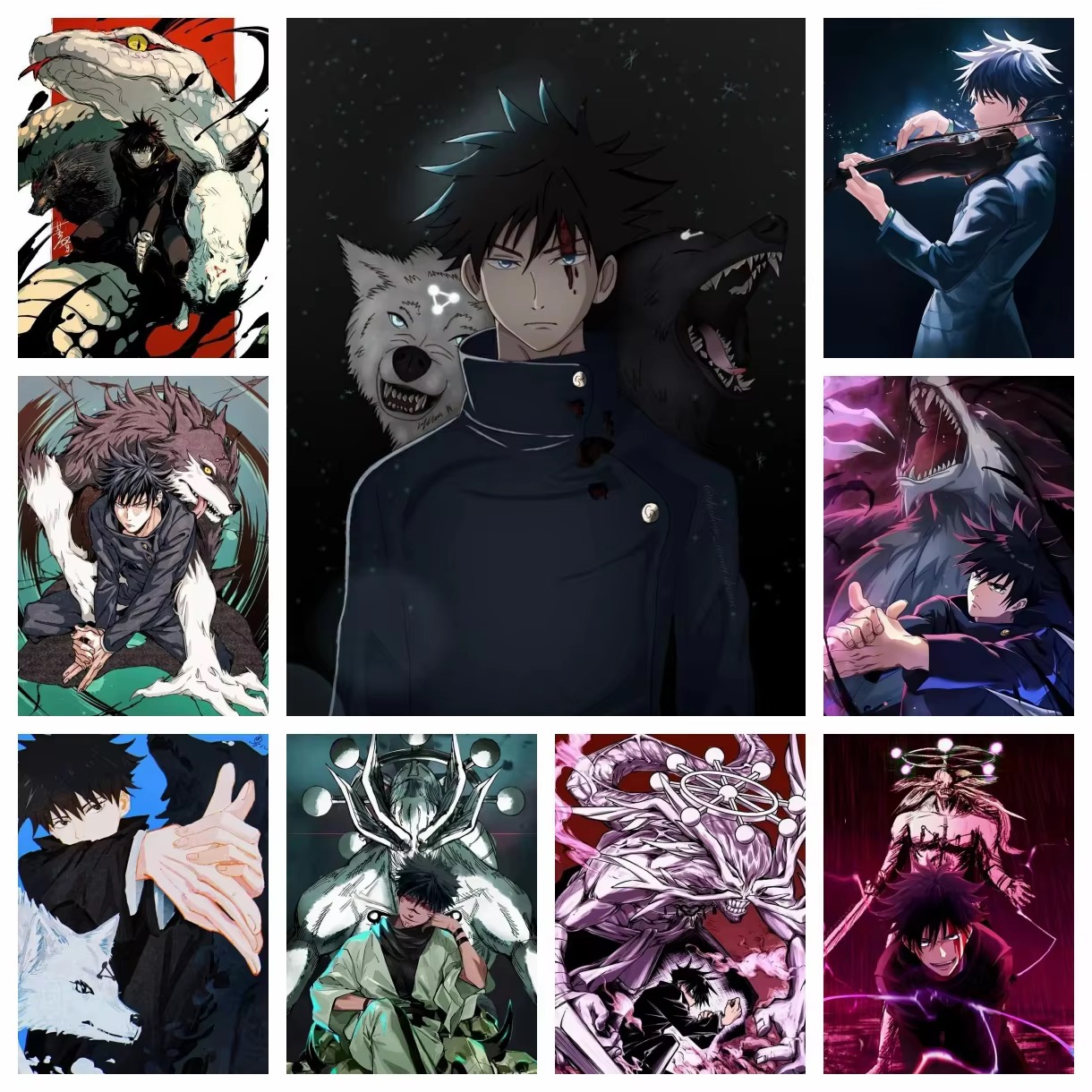 Home Decor In - Elmas Boyama Jujutsu Kaisen Anime Tam
