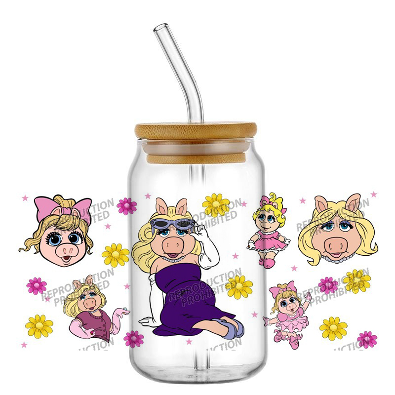 Home Decor Logo - Popüler kukla gösterisi 16oz UV DTF