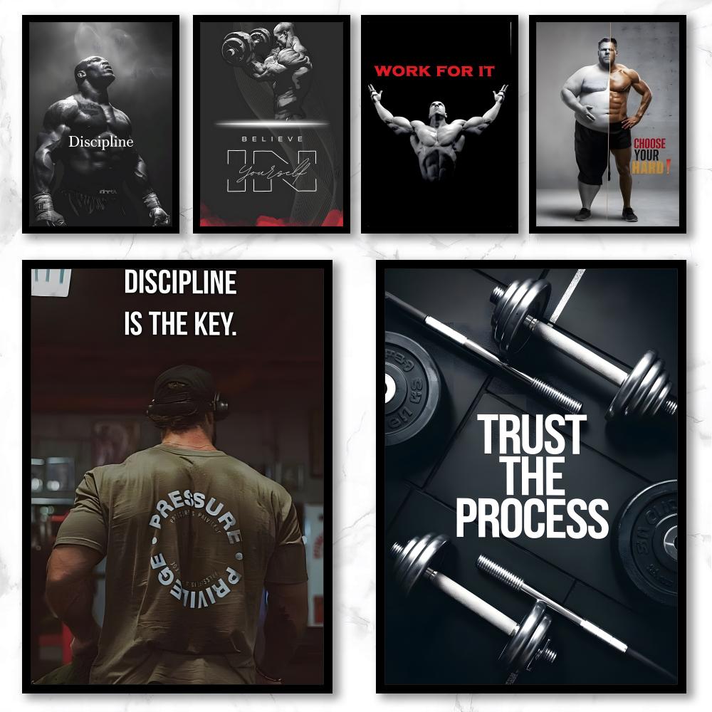 Home Decor Shop - Sanat F-fitness motivasyon posteri, Çağdaş Graffiti