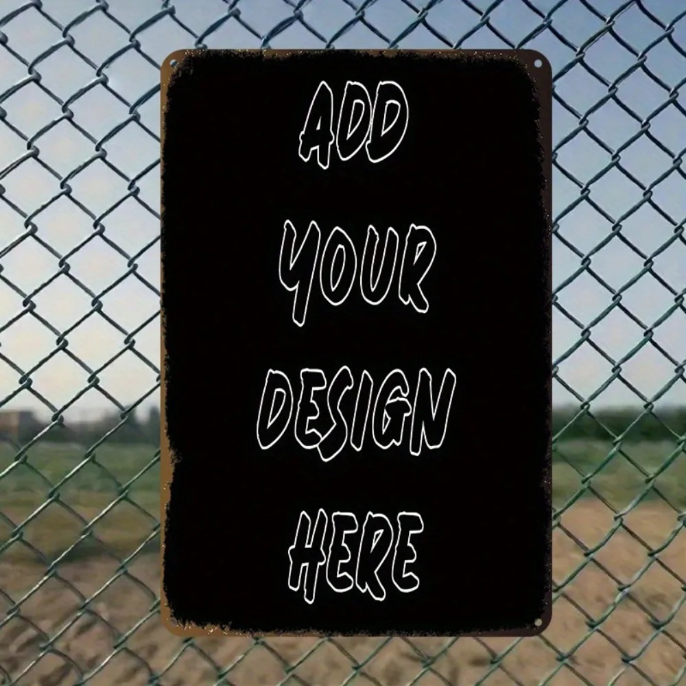 CIFbuy 8x12 inç Özel Teneke Ta - Home Decor Logo incelemesi ve fiyatı