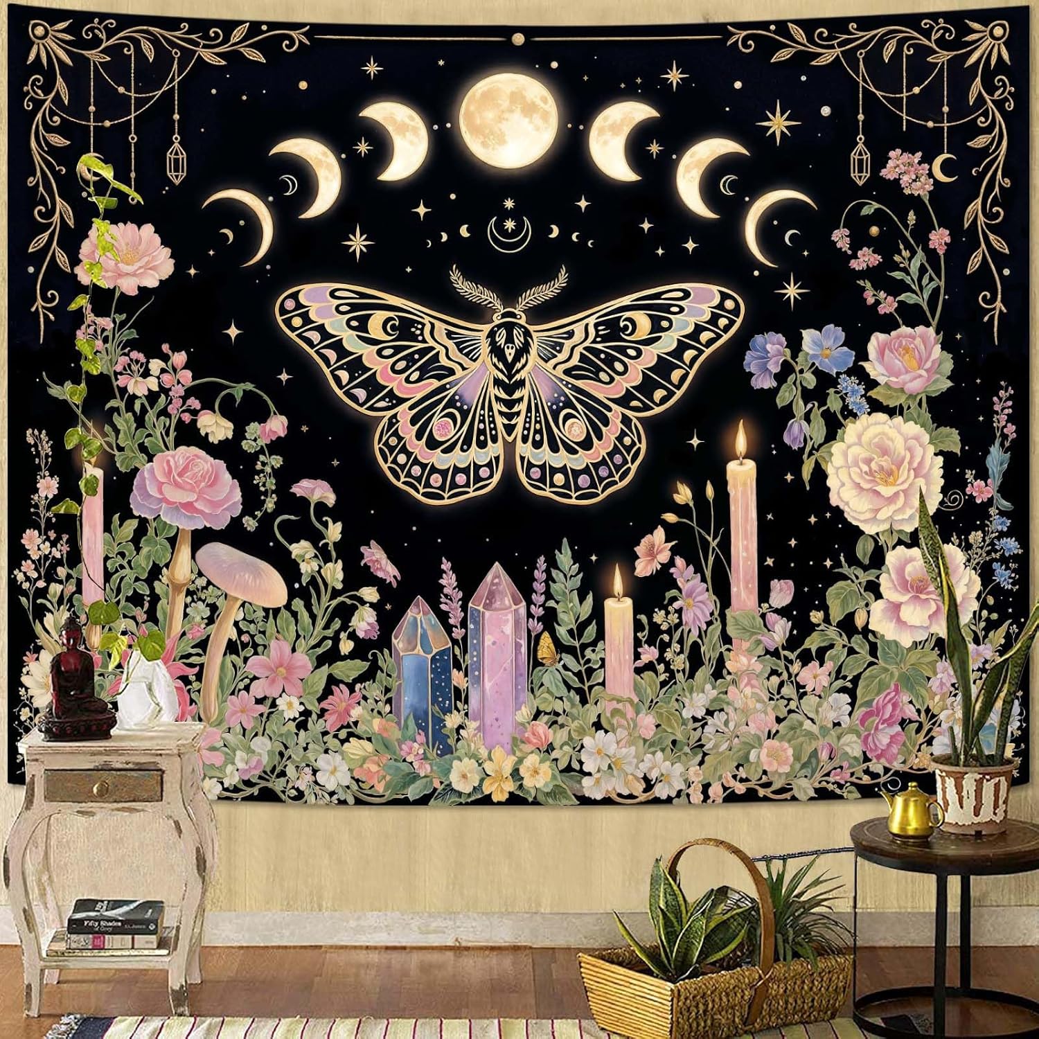 Kelebek Goblen Duvar Asılı Ayn - Aesthetic Tapestry incelemesi ve fiyatı
