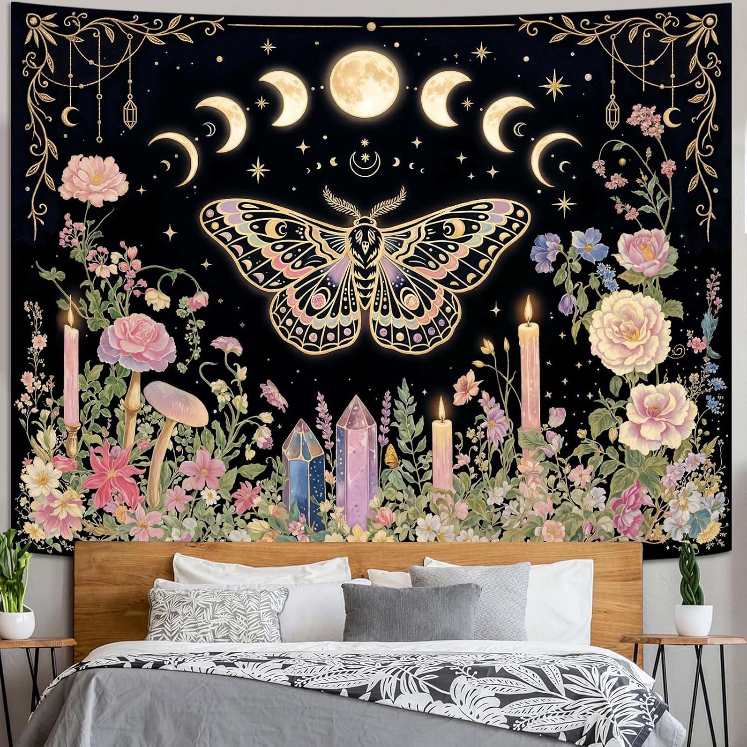 Kelebek Goblen Duvar Asılı Ayn - Aesthetic Tapestry incelemesi ve fiyatı