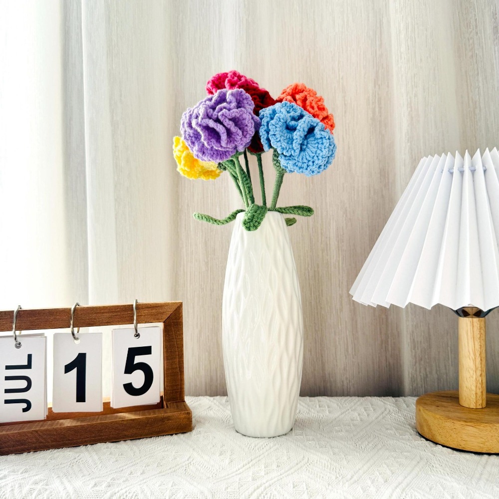 Yaratıcı Yün Karanfil Buketi E - Home Decor For Birthday incelemesi ve fiyatı