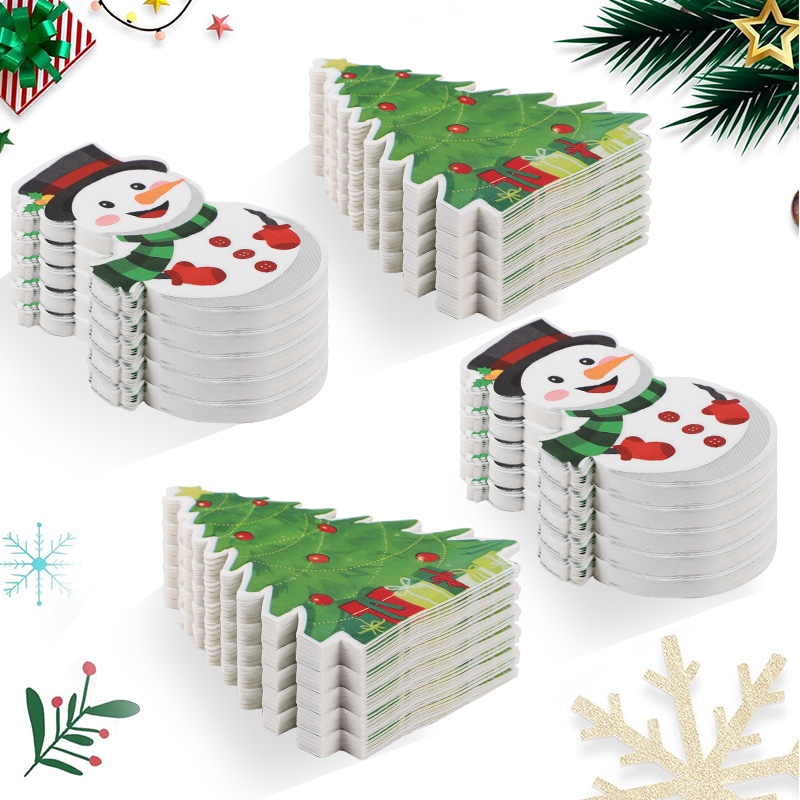20 adet/torba Noel Tek Kullanı - Home Decor Scrap incelemesi ve fiyatı