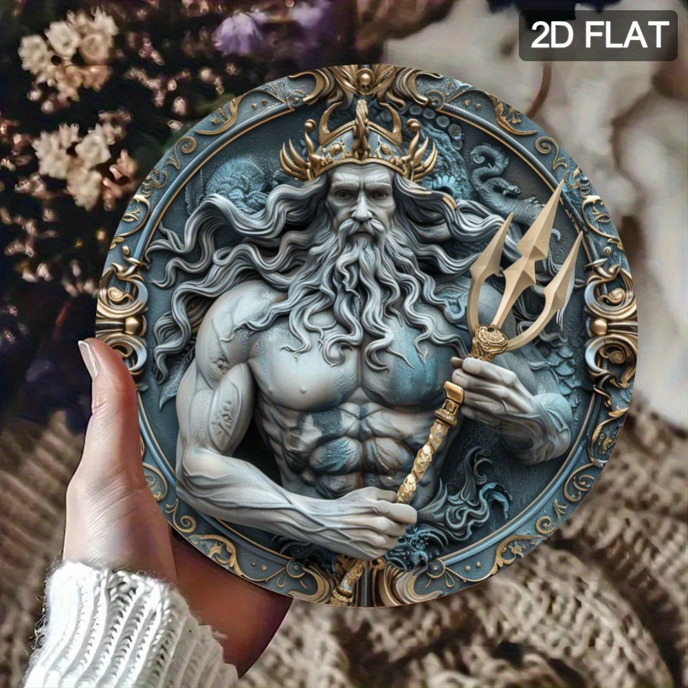 2D Düz, 1 adet 2D Düz Poseidon - Home Decor Retailers incelemesi ve fiyatı