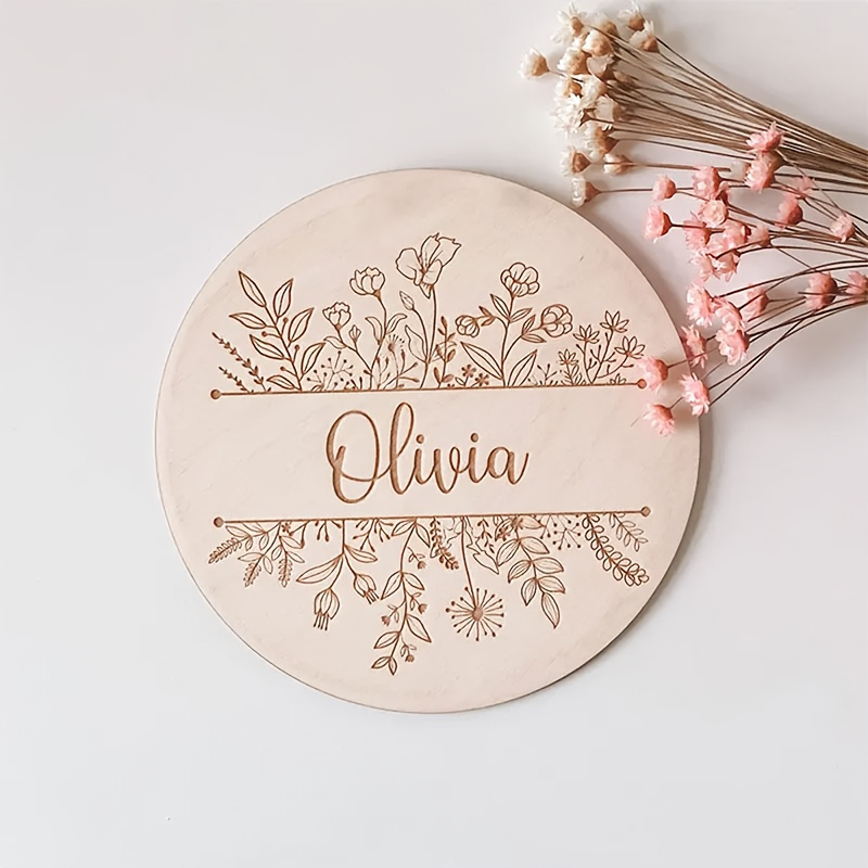 Kişiye Özel Çiçek Desenli İsim - Home Decor For Birthday incelemesi ve fiyatı