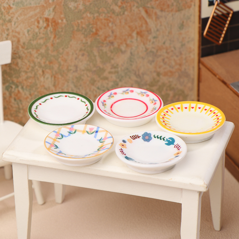 5 adet 1/12 Dollhouse Mini Tab - Home Decor Kolkata incelemesi ve fiyatı