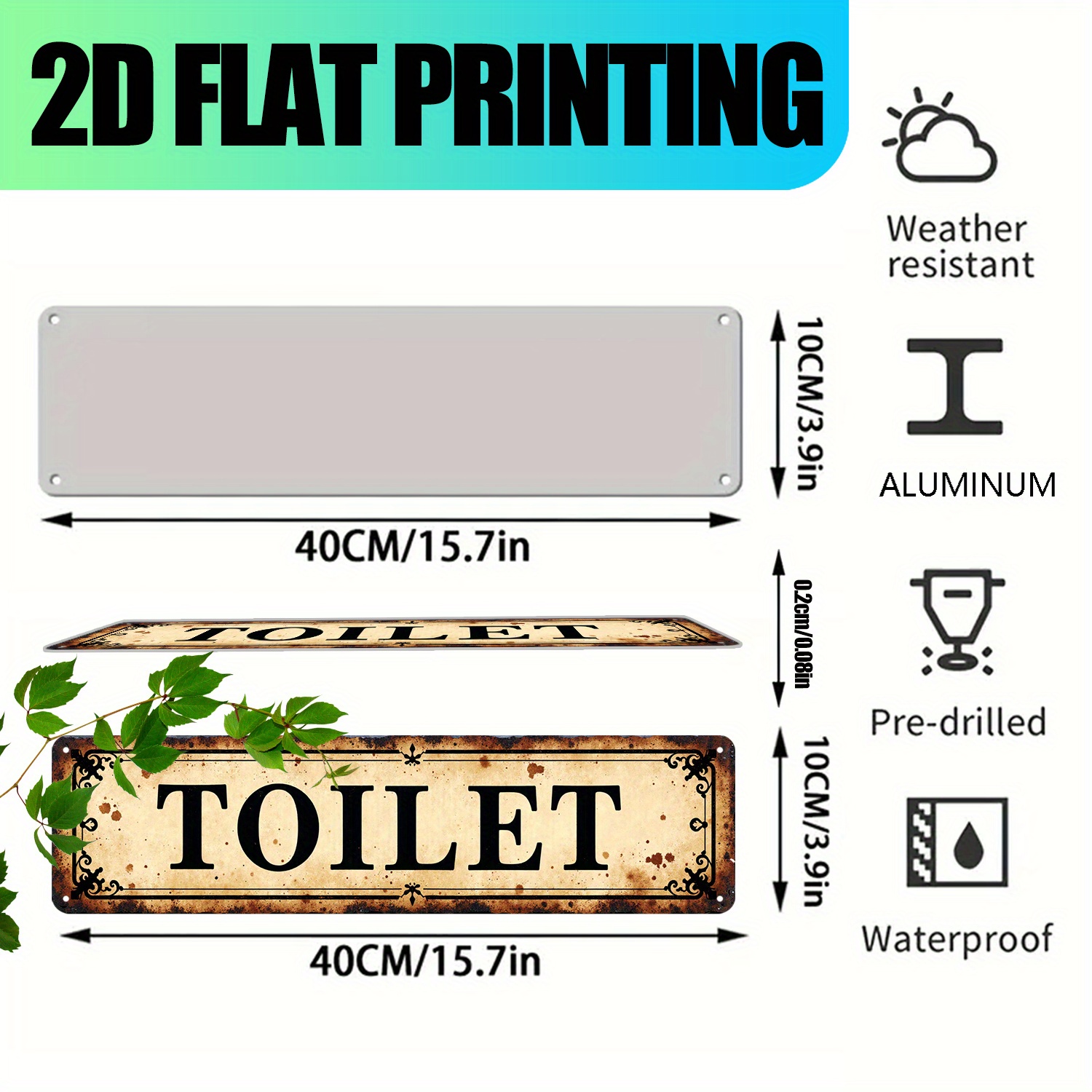 2D Düz, Vintage Alüminyum Duva - Home Decor Kolkata incelemesi ve fiyatı