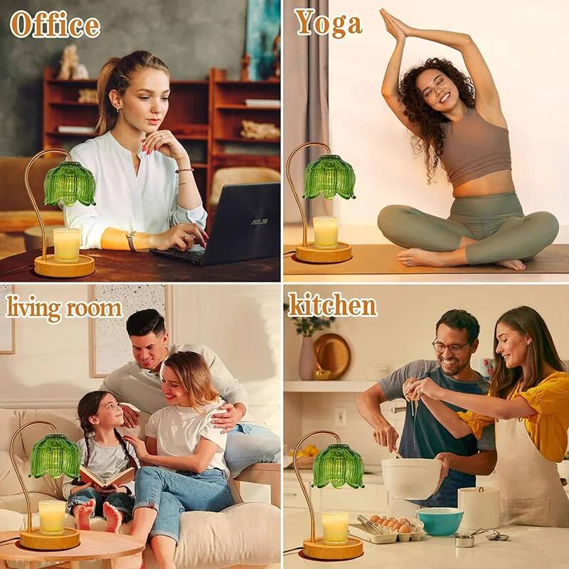 İskandinav cam mum ısıtıcı lam - Home Decor Japandi incelemesi ve fiyatı