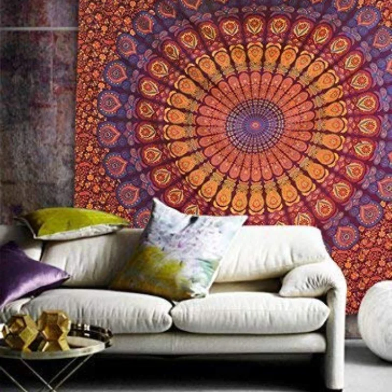 Hippi Mandala Halılar Hindista - Aesthetic Tapestry incelemesi ve fiyatı