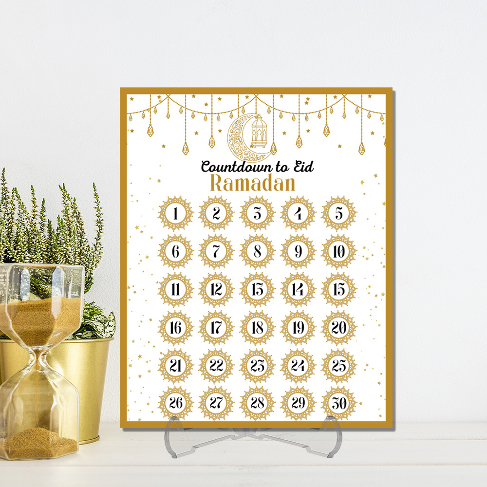 Ramazan Advent Geri Sayım Takv - Home Decor Ramadan incelemesi ve fiyatı