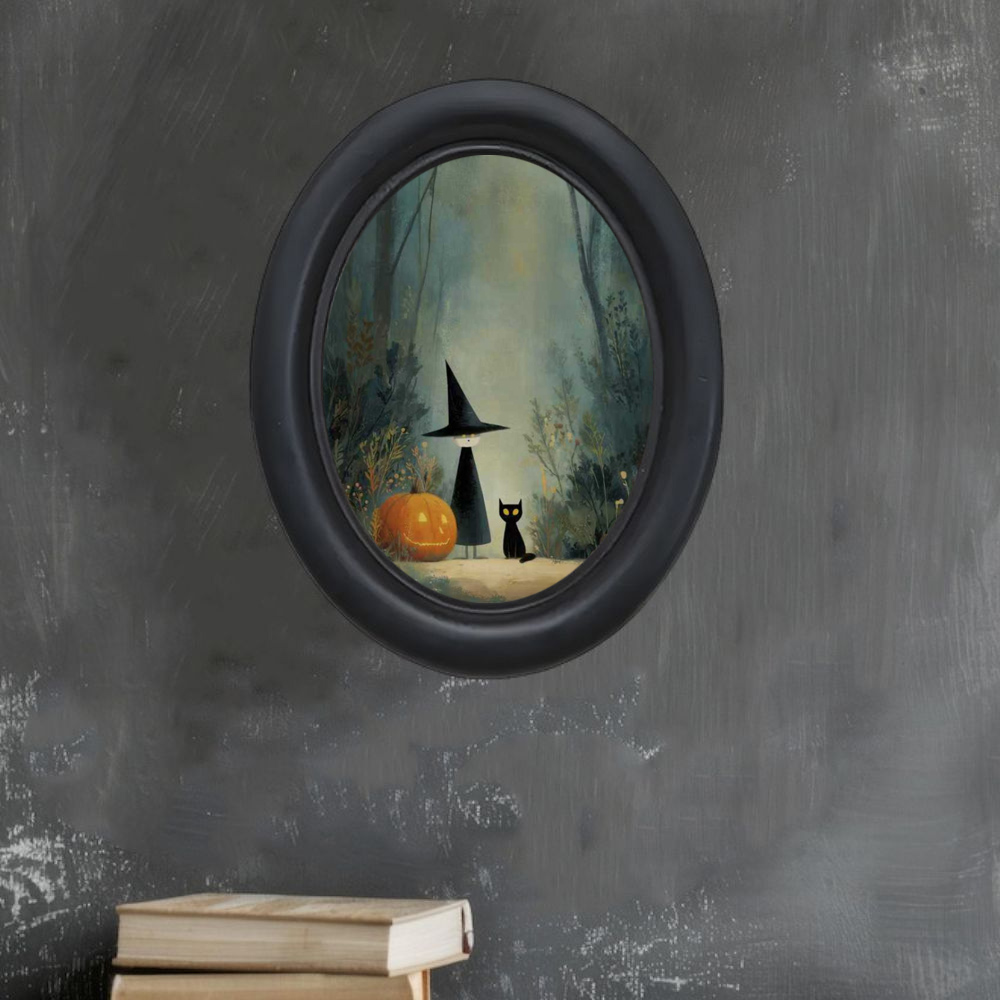 Ormandaki 3D Vintage Cadılar B - Home Decor Scrap incelemesi ve fiyatı