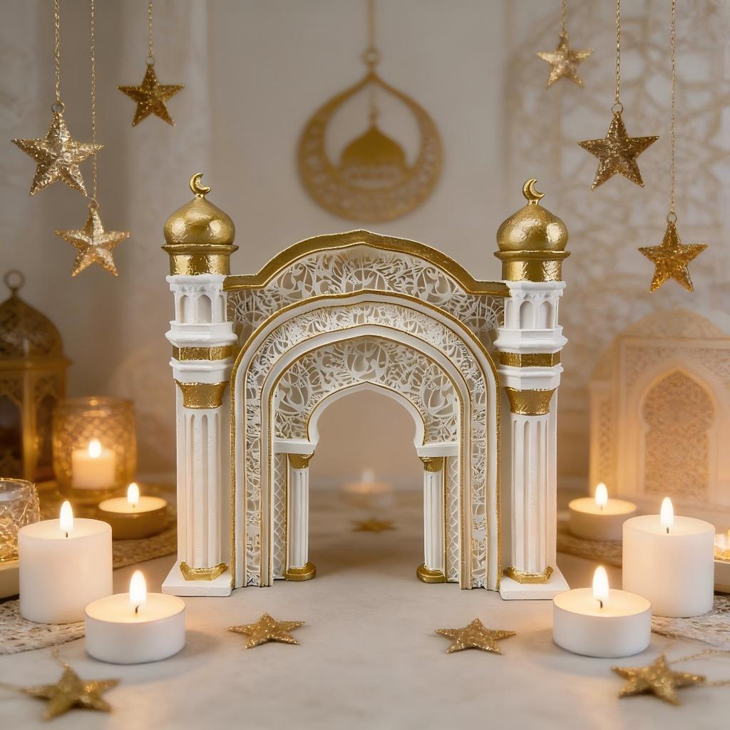 İslami Ramazan Dekoru Cami Kem - Home Decor Ramadan incelemesi ve fiyatı