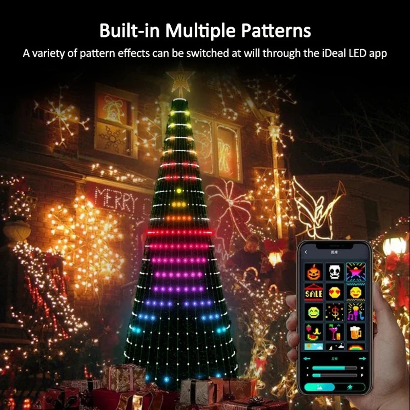 Noel Yıldızı Ağaç Işıkları RGB - Home Decor Tree incelemesi ve fiyatı