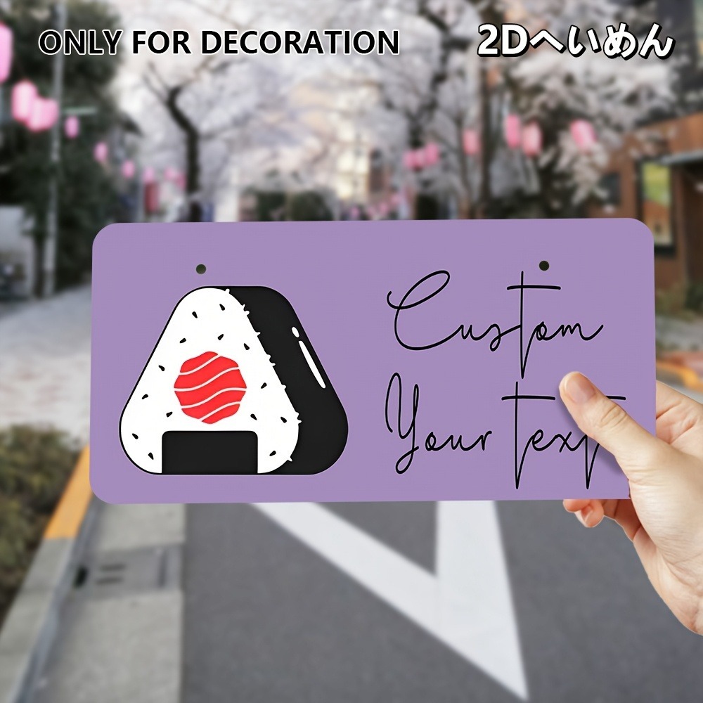 2D Düz Kişiselleştirilmiş Meta - Home Decor Logo incelemesi ve fiyatı