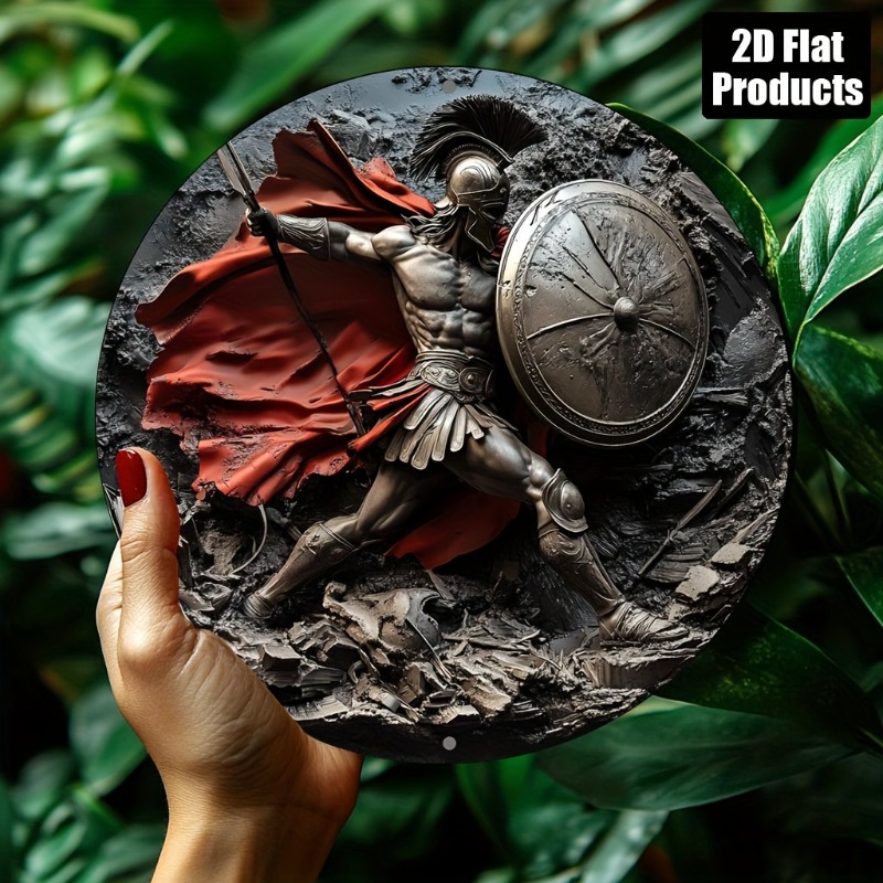 Spartan Savaşçı Yuvarlak Metal - Home Decor Kolkata incelemesi ve fiyatı