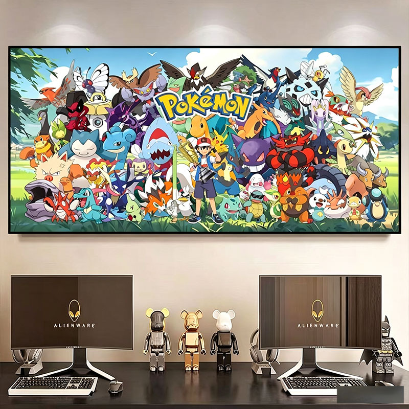 Pokémon Kanvas Dekoratif Tablo - Canvas Painting incelemesi ve fiyatı