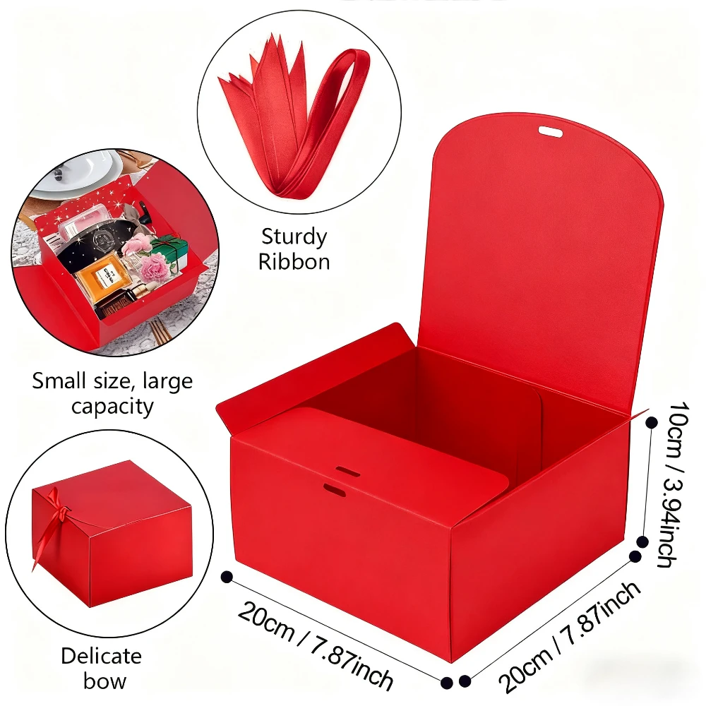 Noel Hediye Kutusu Kırmızı Amb - Home Decor Scrap incelemesi ve fiyatı