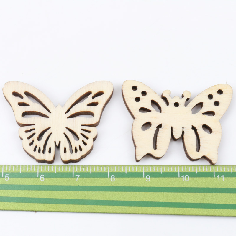 Doğal kelebek desen ahşap Scra - Home Decor Scrap incelemesi ve fiyatı