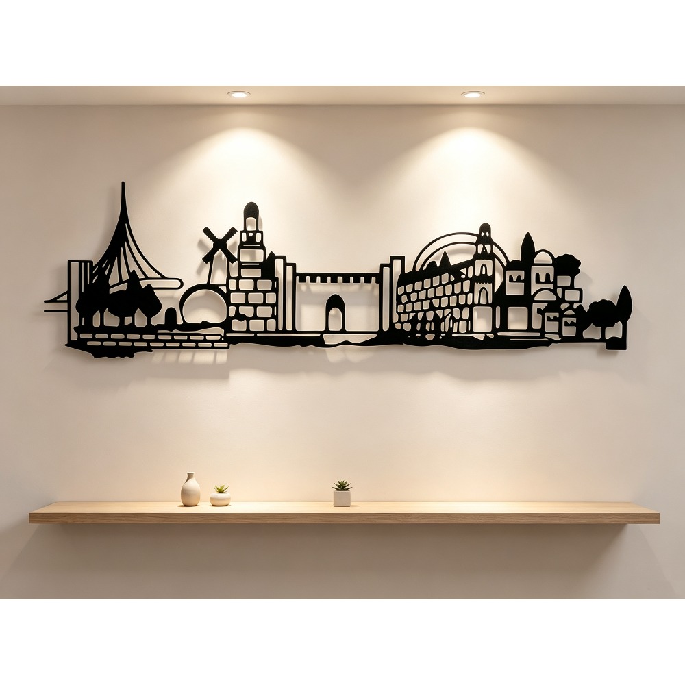 CIFBUY Metal Duvar Sanatı Kudü - Home Decor In incelemesi ve fiyatı