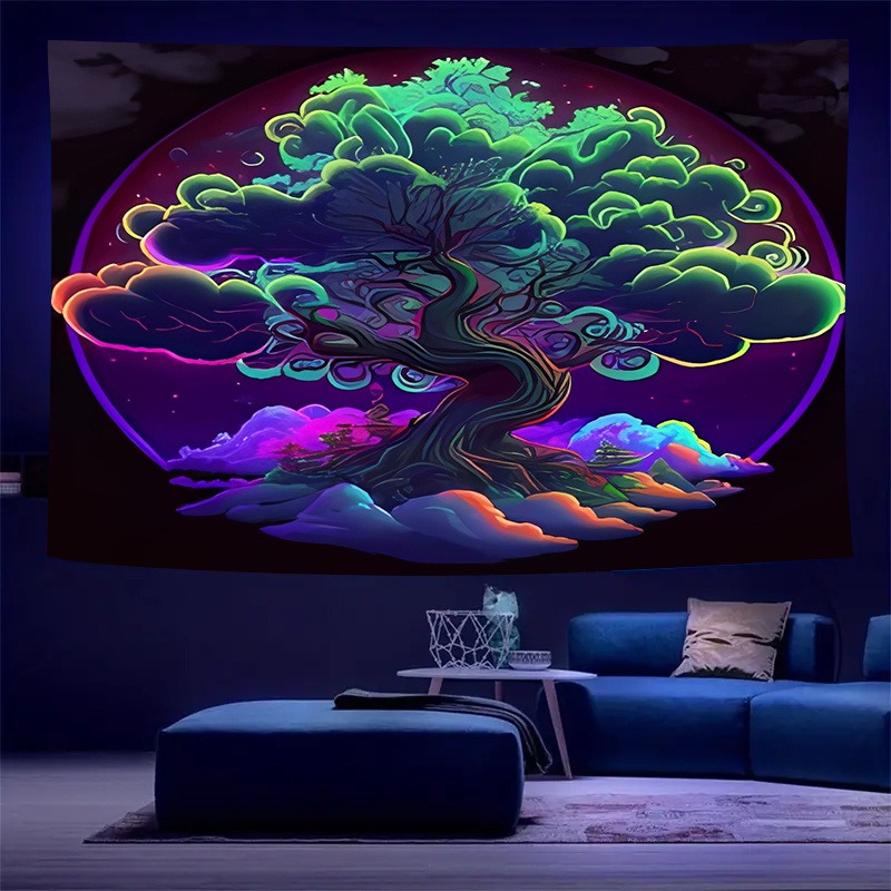 Fantezi ağaç ultraviyole ışıkl - Aesthetic Tapestry incelemesi ve fiyatı