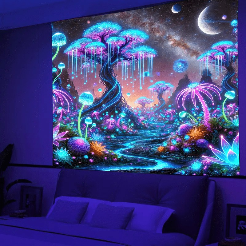 Fantezi ağaç ultraviyole ışıkl - Aesthetic Tapestry incelemesi ve fiyatı