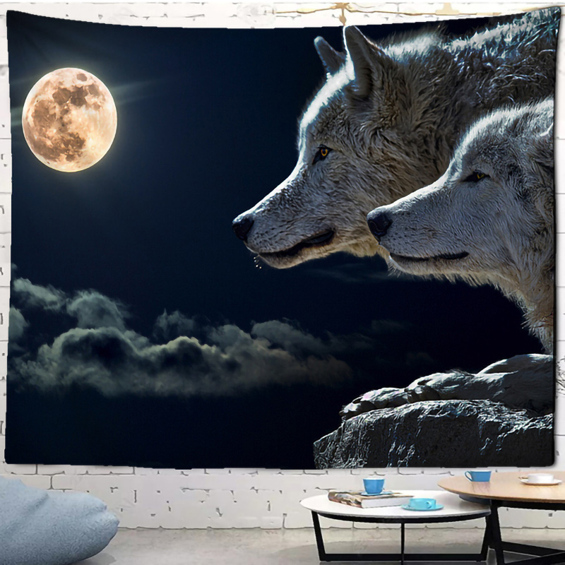 Fantezi kurt goblen duvar asıl - Aesthetic Tapestry incelemesi ve fiyatı