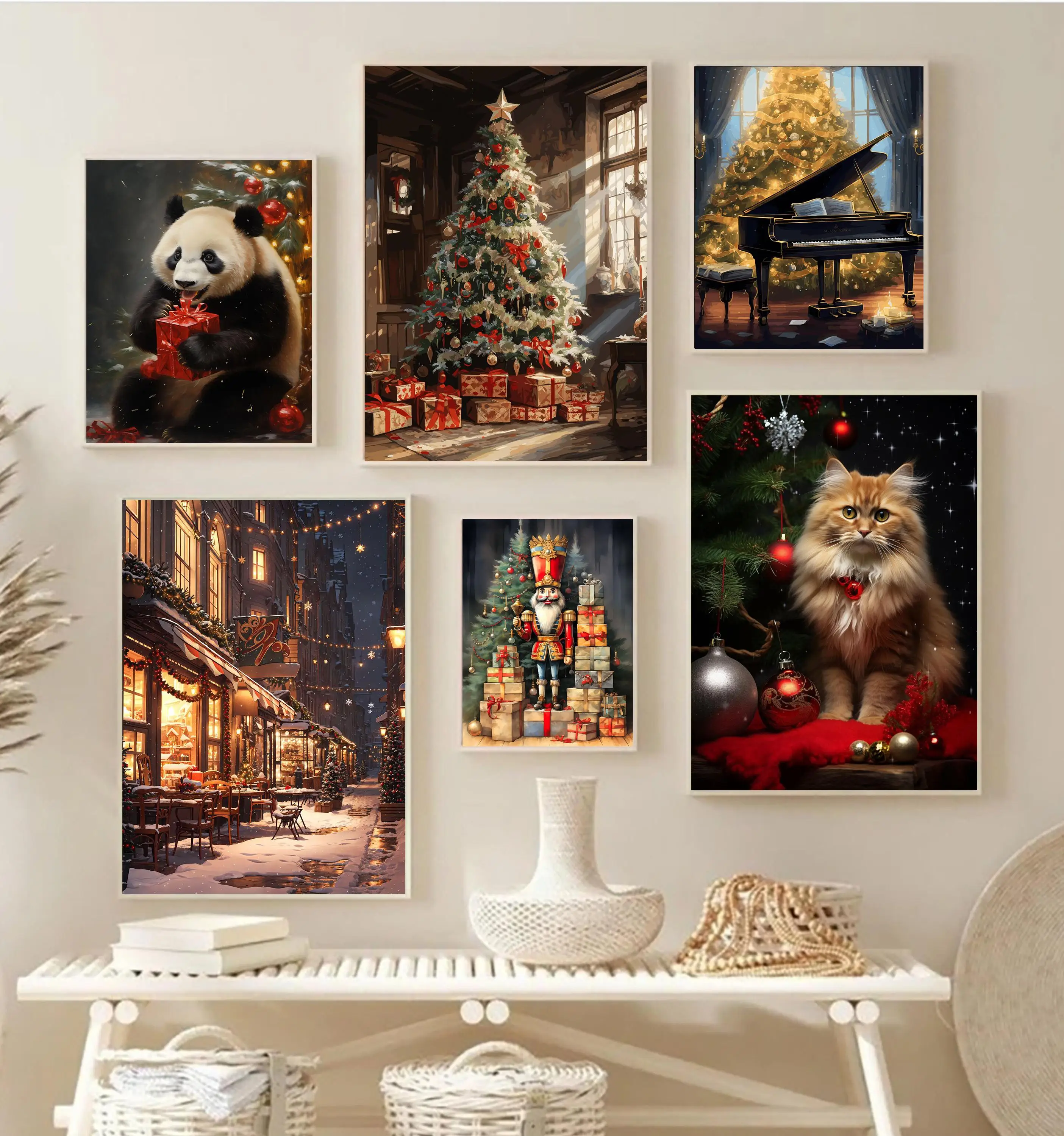 Klasik Geleneksel Noel Noel Ağ - Home Decor Tree incelemesi ve fiyatı