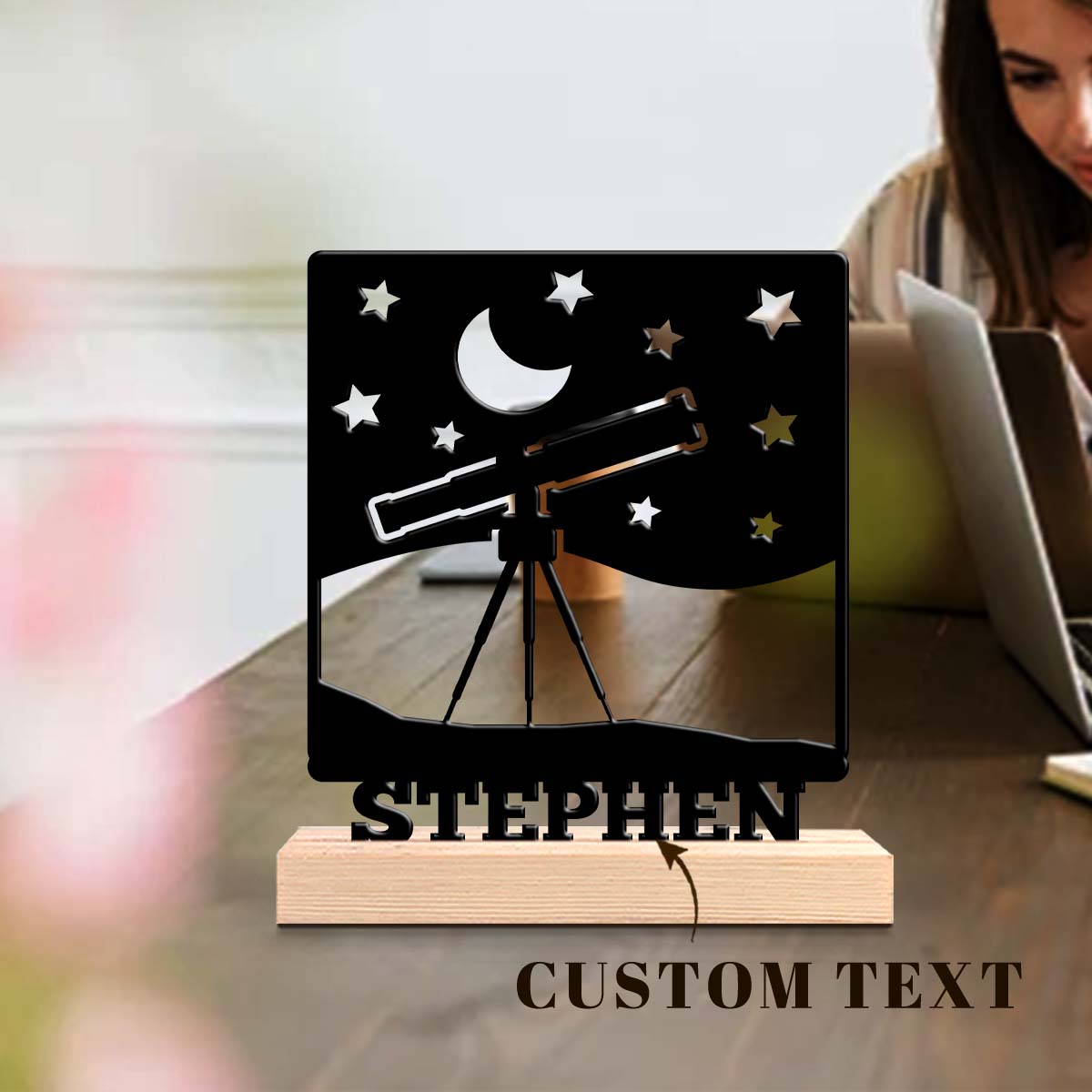 1 adet özel teleskop yıldızlı  - Home Decor For Birthday incelemesi ve fiyatı