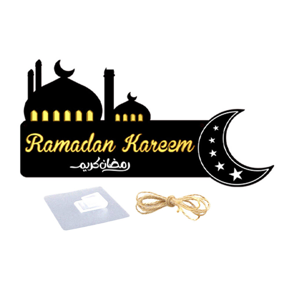 Ramazan Bayramı Ahşap Asma Pla - Home Decor Ramadan incelemesi ve fiyatı