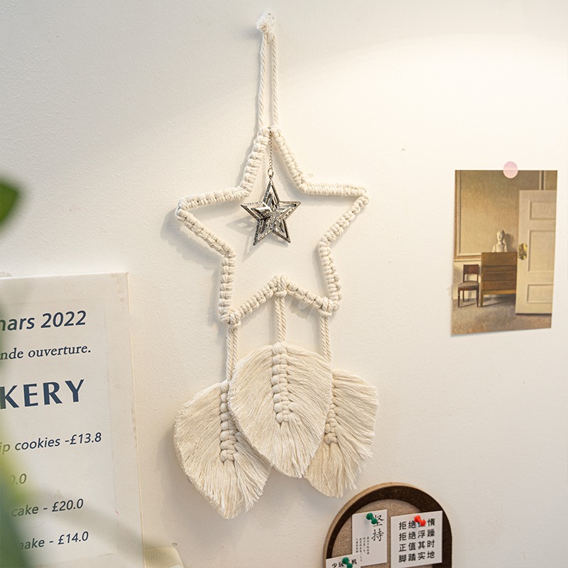 1 adet yıldızlı saçak örgü gob - Aesthetic Tapestry incelemesi ve fiyatı