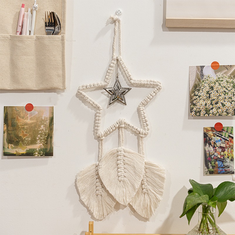 1 adet yıldızlı saçak örgü gob - Aesthetic Tapestry incelemesi ve fiyatı