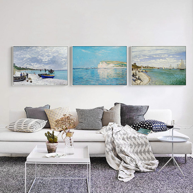 Ünlü Monet Posteri Tuval Boyam - Home Decor Japandi incelemesi ve fiyatı