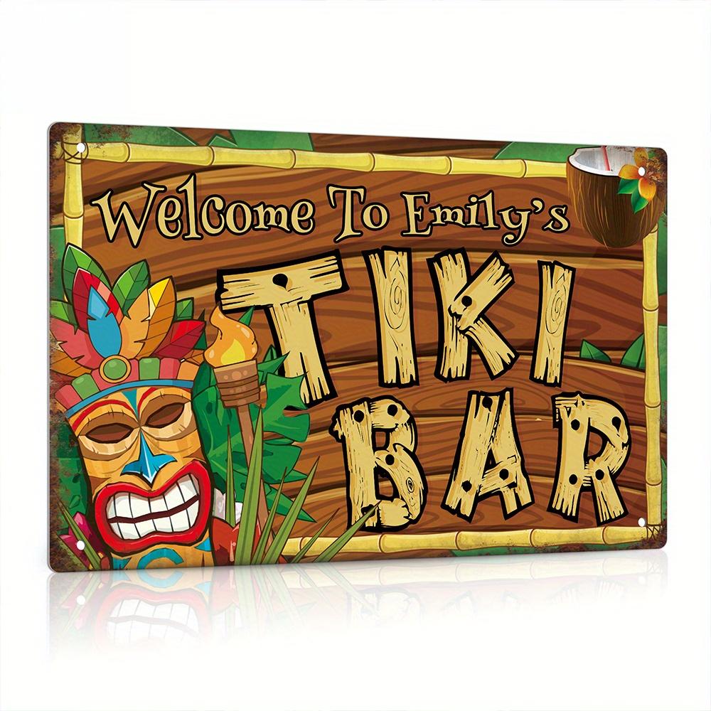 Özel Dekoratif Tiki Bar Tabela - Home Decor Kolkata incelemesi ve fiyatı