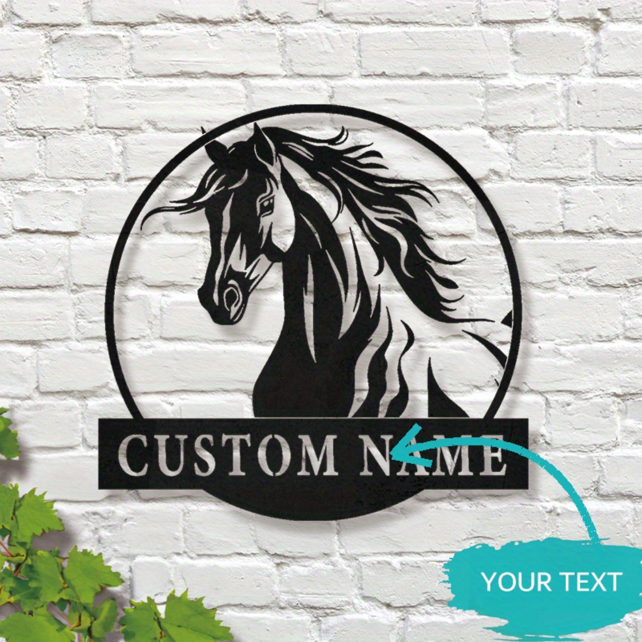 Özel Yapım Metal At Duvar Sana - Home Decor Handmade incelemesi ve fiyatı