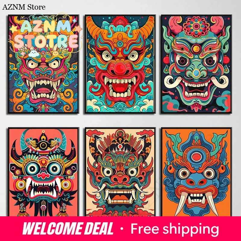 Japon Şeytanı Oni Samuray Yoka - Home Decor Japandi incelemesi ve fiyatı