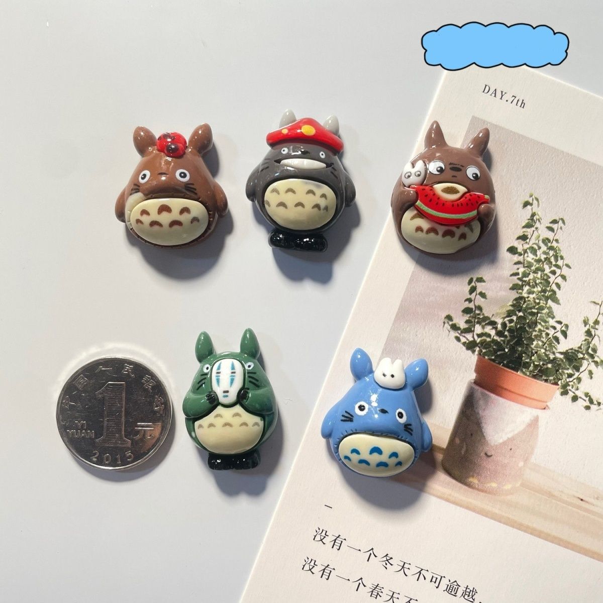 Totoro Anime Reçine Buzdolabı  - Home Decor Kolkata incelemesi ve fiyatı