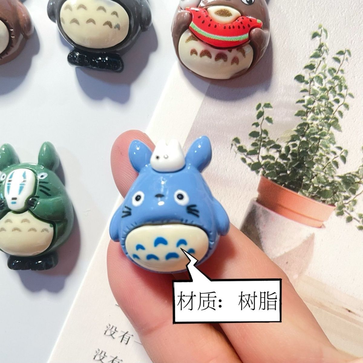 Totoro Anime Reçine Buzdolabı  - Home Decor Kolkata incelemesi ve fiyatı